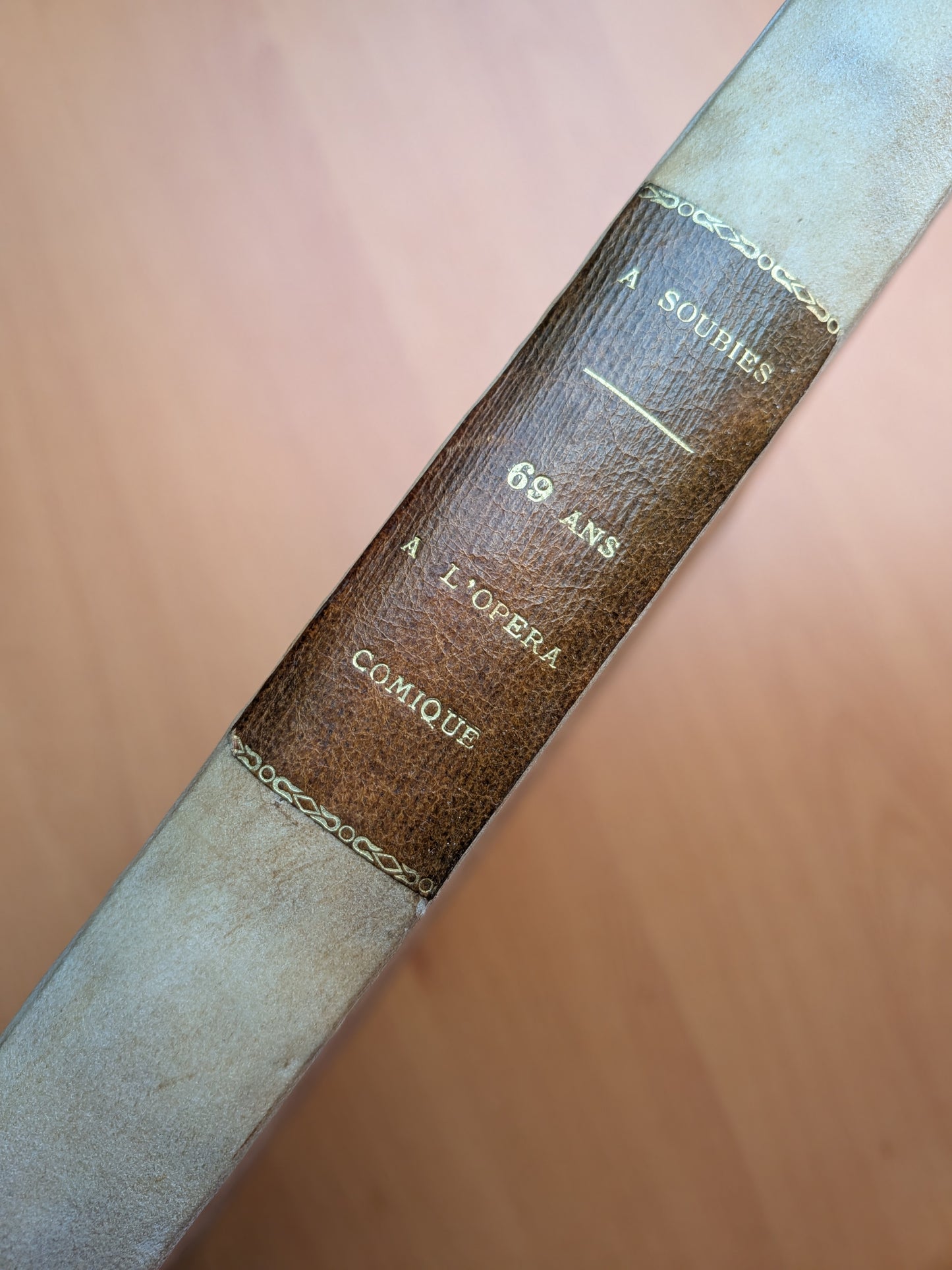 3 ouvrages de Albert Soubies - Opéra comique et théâtre lyrique - 1894