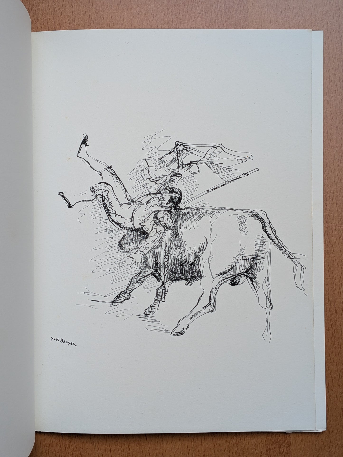 Lettre de Madrid - Les combats de Taureaux - Prosper Mérimée - Yves Brayer 1945