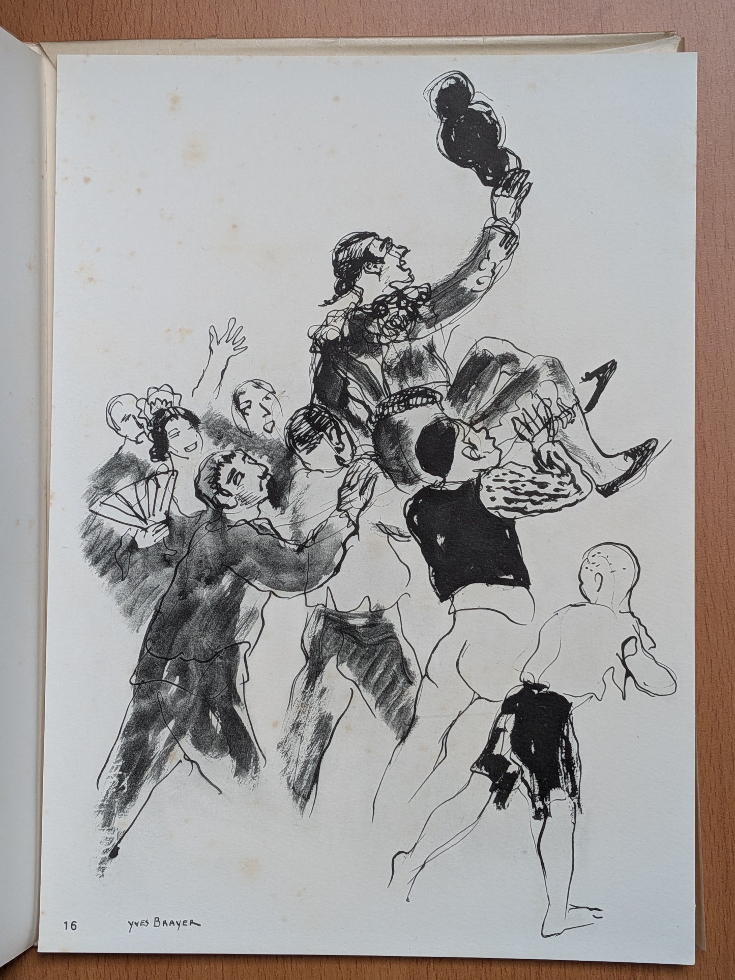 Lettre de Madrid - Les combats de Taureaux - Prosper Mérimée - Yves Brayer 1945