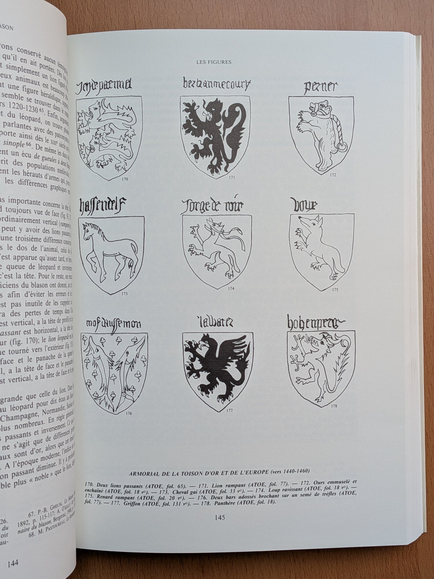 Traité d'Héraldique - Michel Pastoureau - Grands manuels Picard - 1979