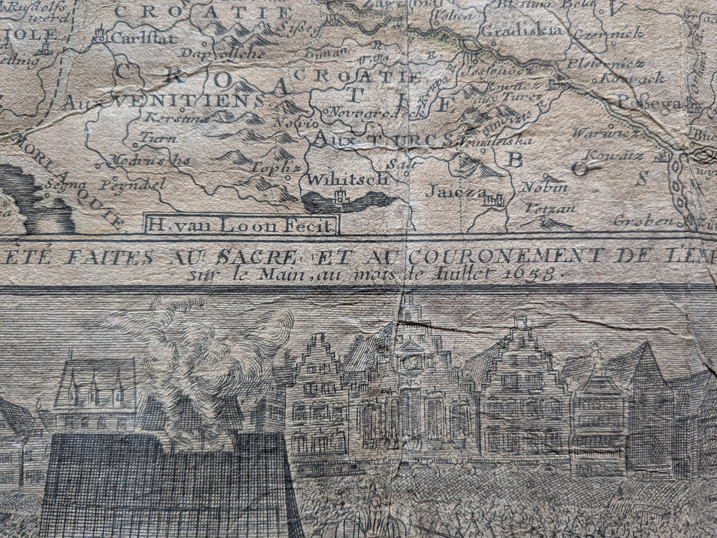 L'Empire d'Allemagne - Dressée et dédiée à Monseigneur le Dauphin par Nicolas de Fer, Géographe de sa Majesté catolique et de Monseigneur le Dauphin - 1723