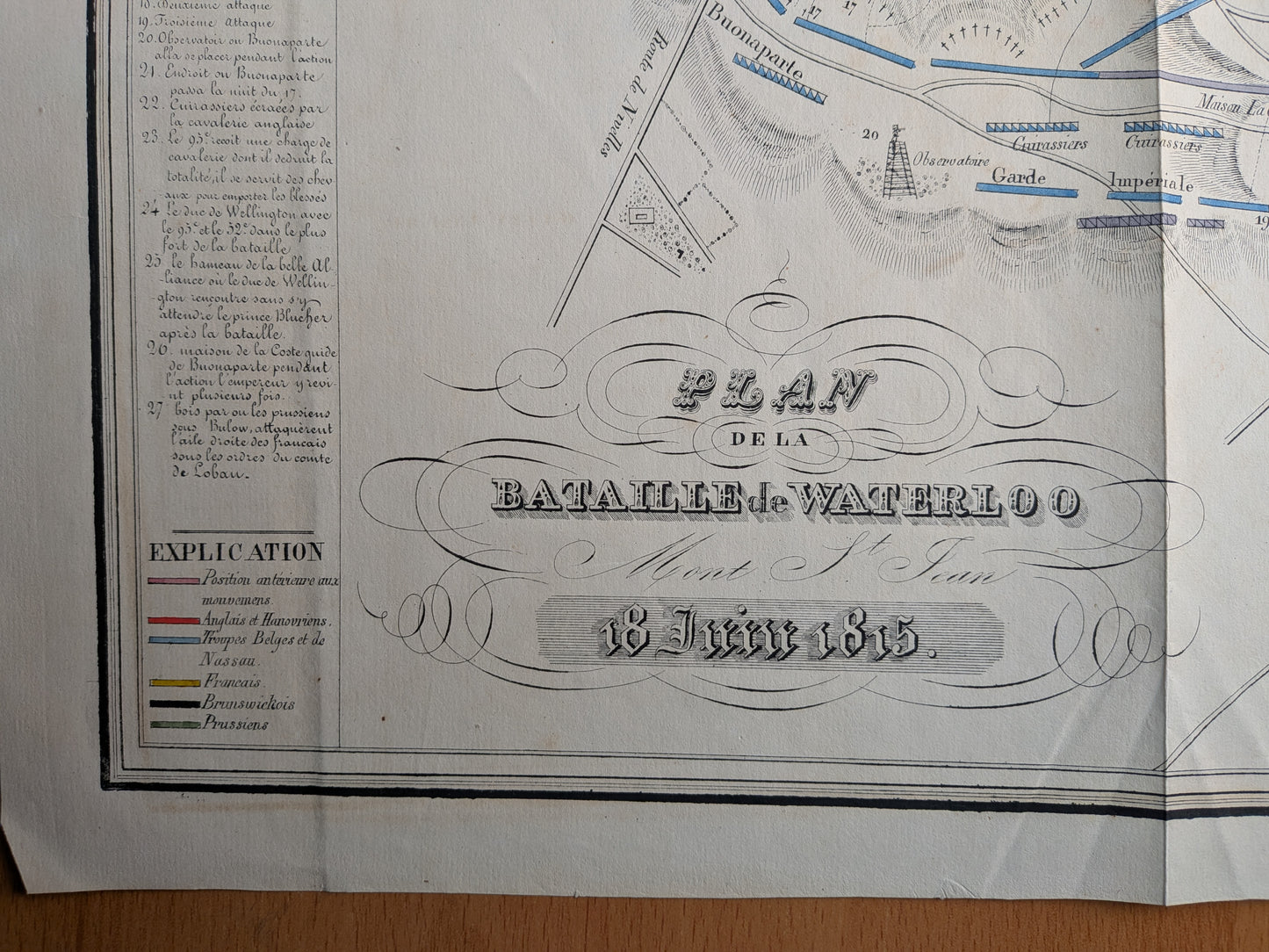 Collection de douze vues de Waterloo - Gérard - c 1840