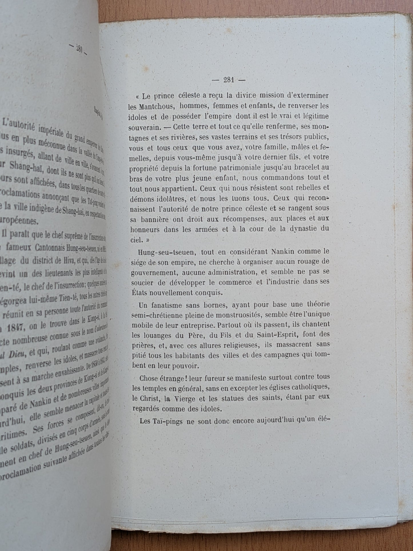 Journal de la Campagne de Chine - 1859-1860-1861 - Charles de Mutrecy - Edition originale - 1861