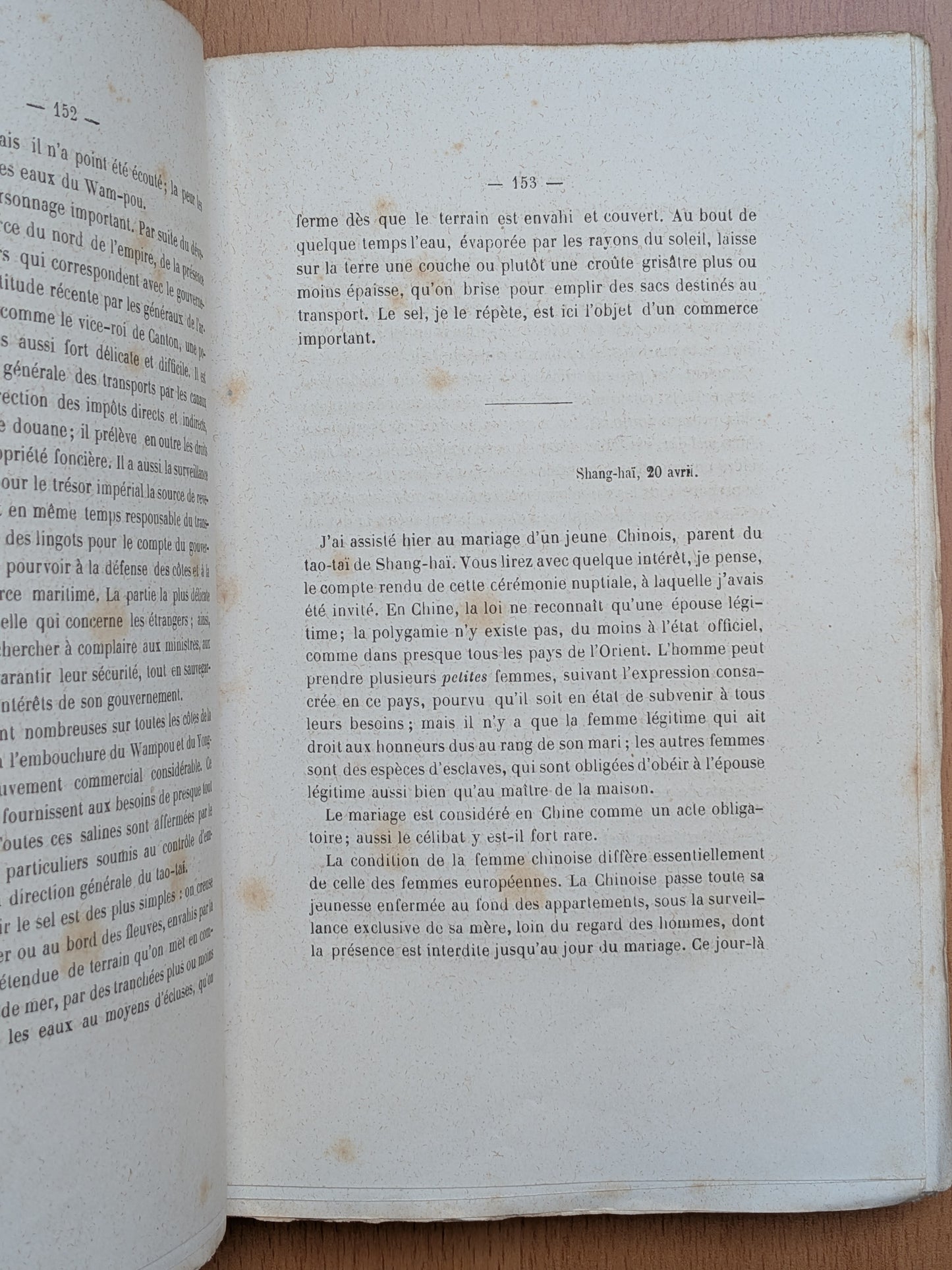 Journal de la Campagne de Chine - 1859-1860-1861 - Charles de Mutrecy - Edition originale - 1861