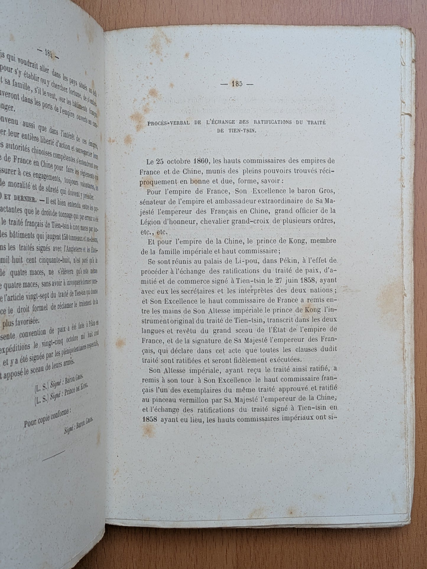 Journal de la Campagne de Chine - 1859-1860-1861 - Charles de Mutrecy - Edition originale - 1861