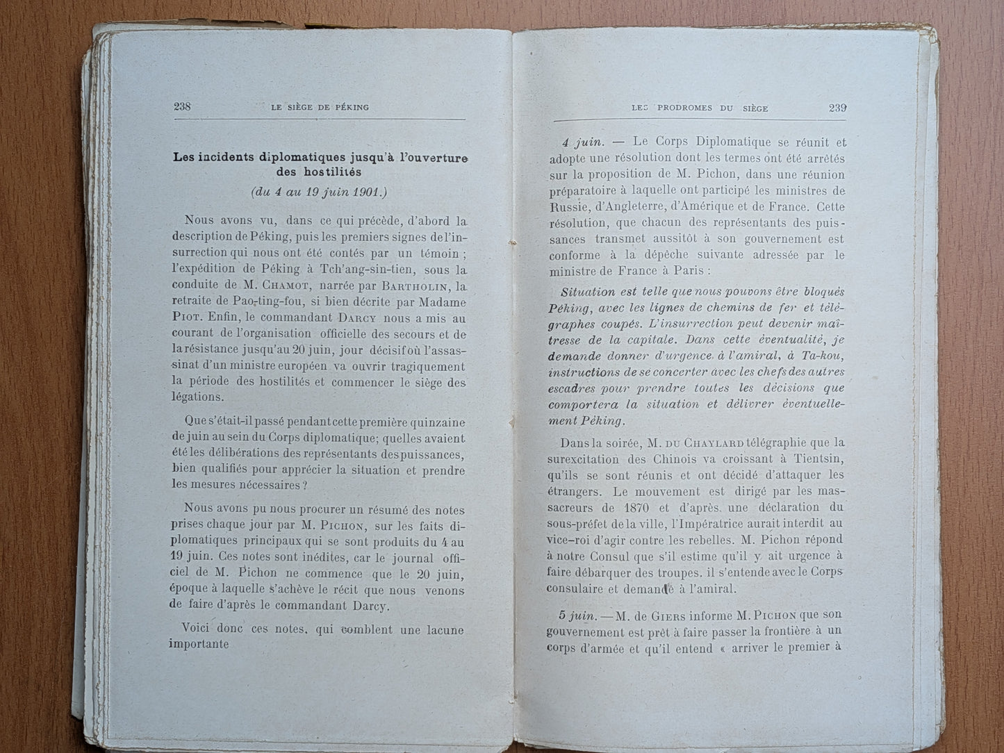 Siège de Péking - Récits authentiques des assiégés - Francis Laur - Edition originale - 1904