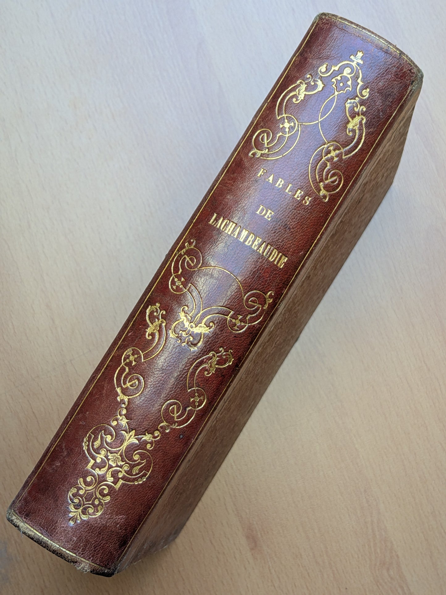 Fables de Pierre Lachambeaudie - 3 fables autographes manuscrites - 1851