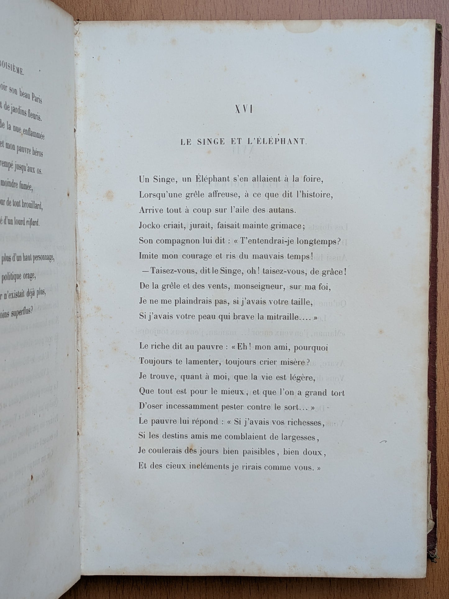 Fables de Pierre Lachambeaudie - 3 fables autographes manuscrites - 1851