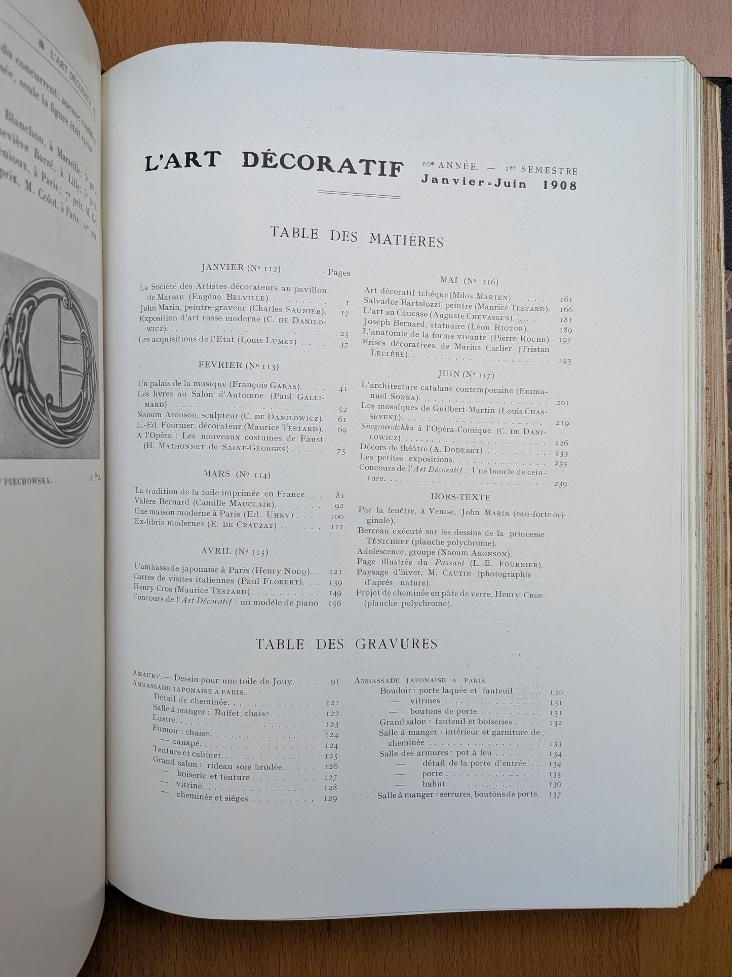 L'Art Décoratif - Année 1908 complète - 12 numéros - Eugène Belville