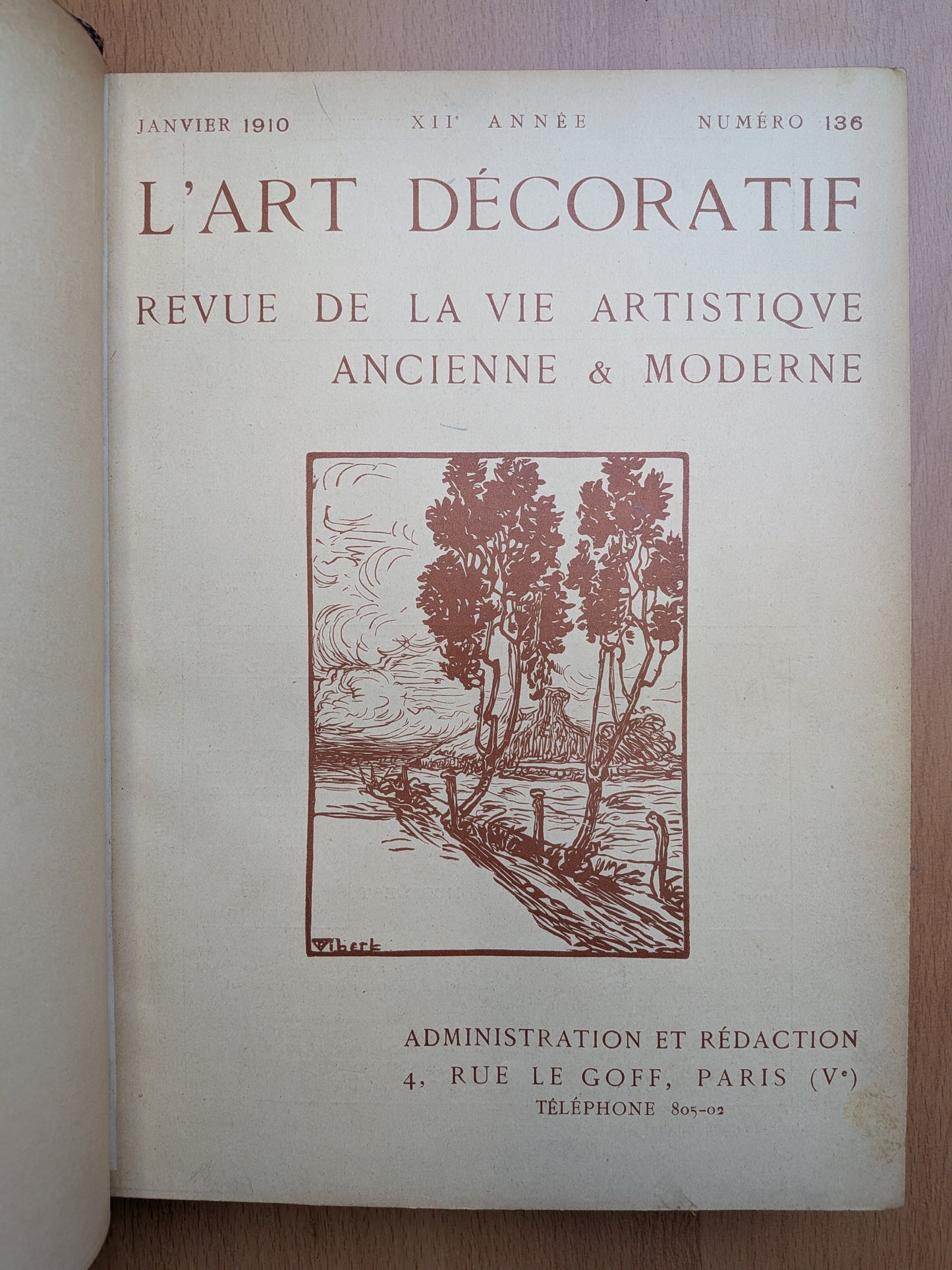L'Art Décoratif - Année 1910 complète - 12 numéros - Fernand Roche
