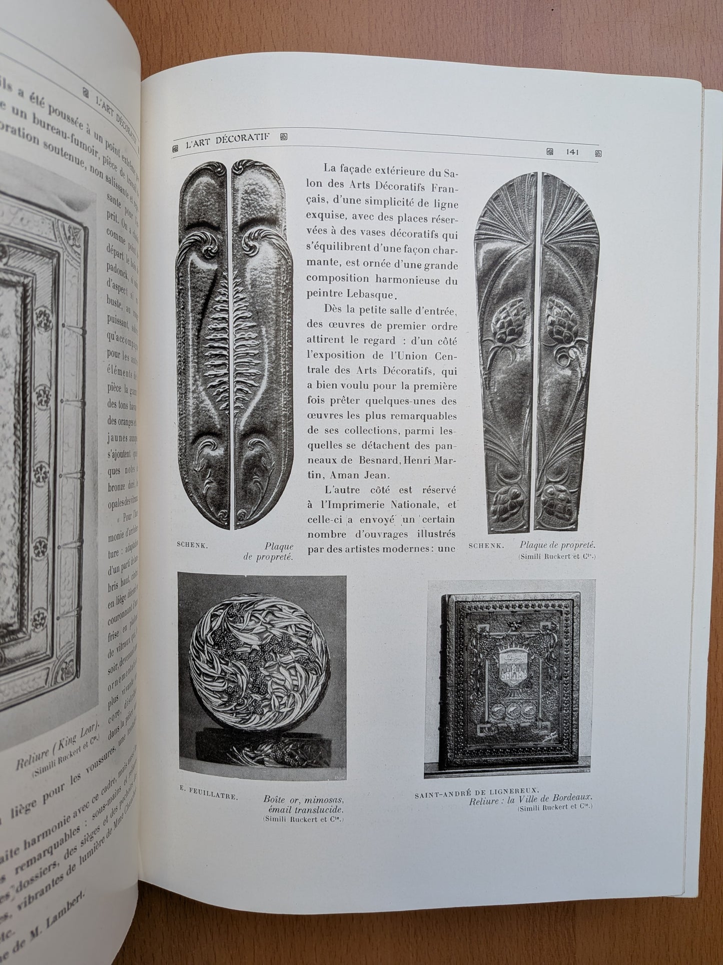 L'Art Décoratif - Année 1910 complète - 12 numéros - Fernand Roche