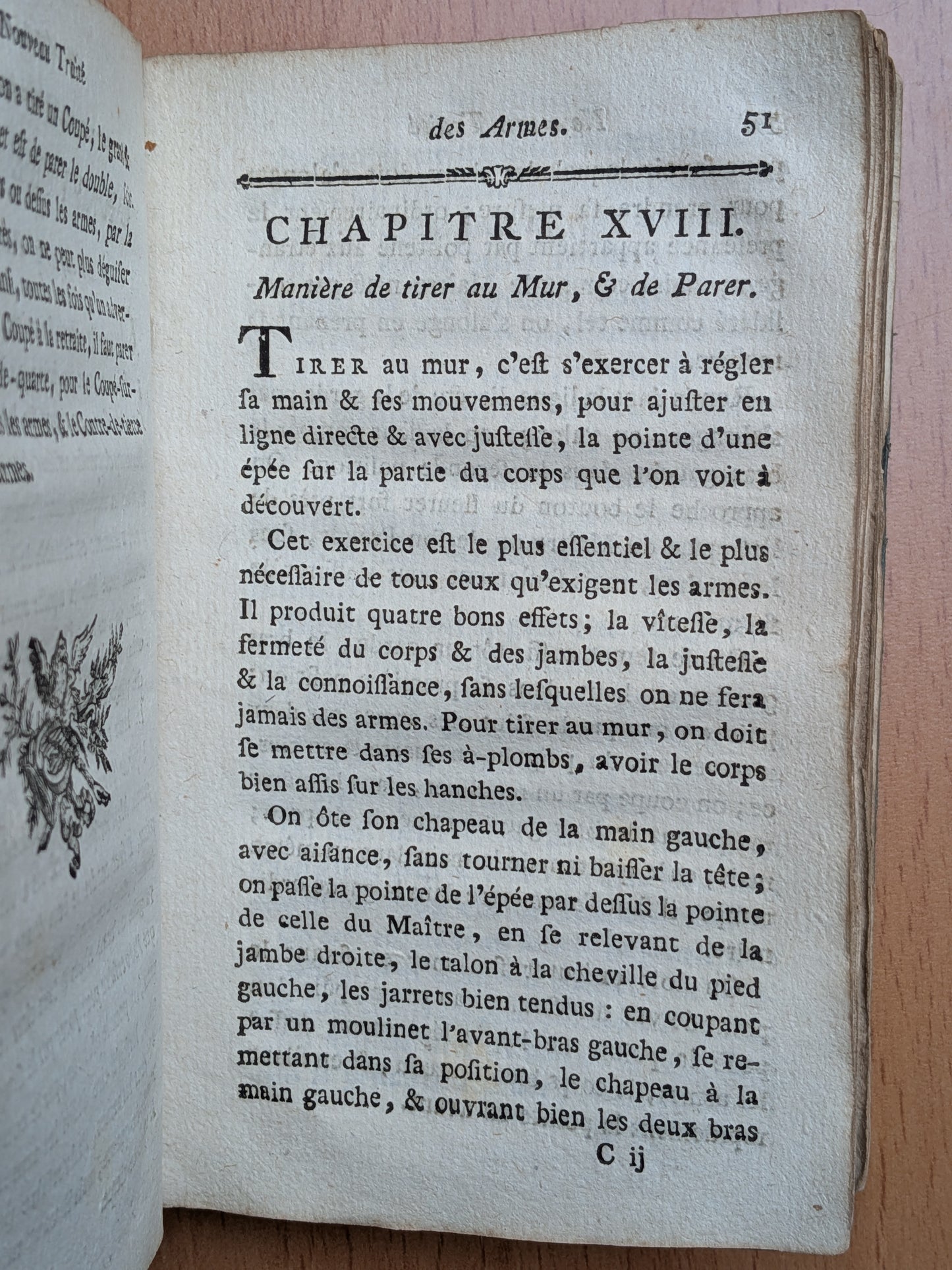 Nouveau Traité de l'art des Armes dans lequel on établit les principes certains de cet art, & où l'on enseigne les moyens les plus simples de les mettre en pratique