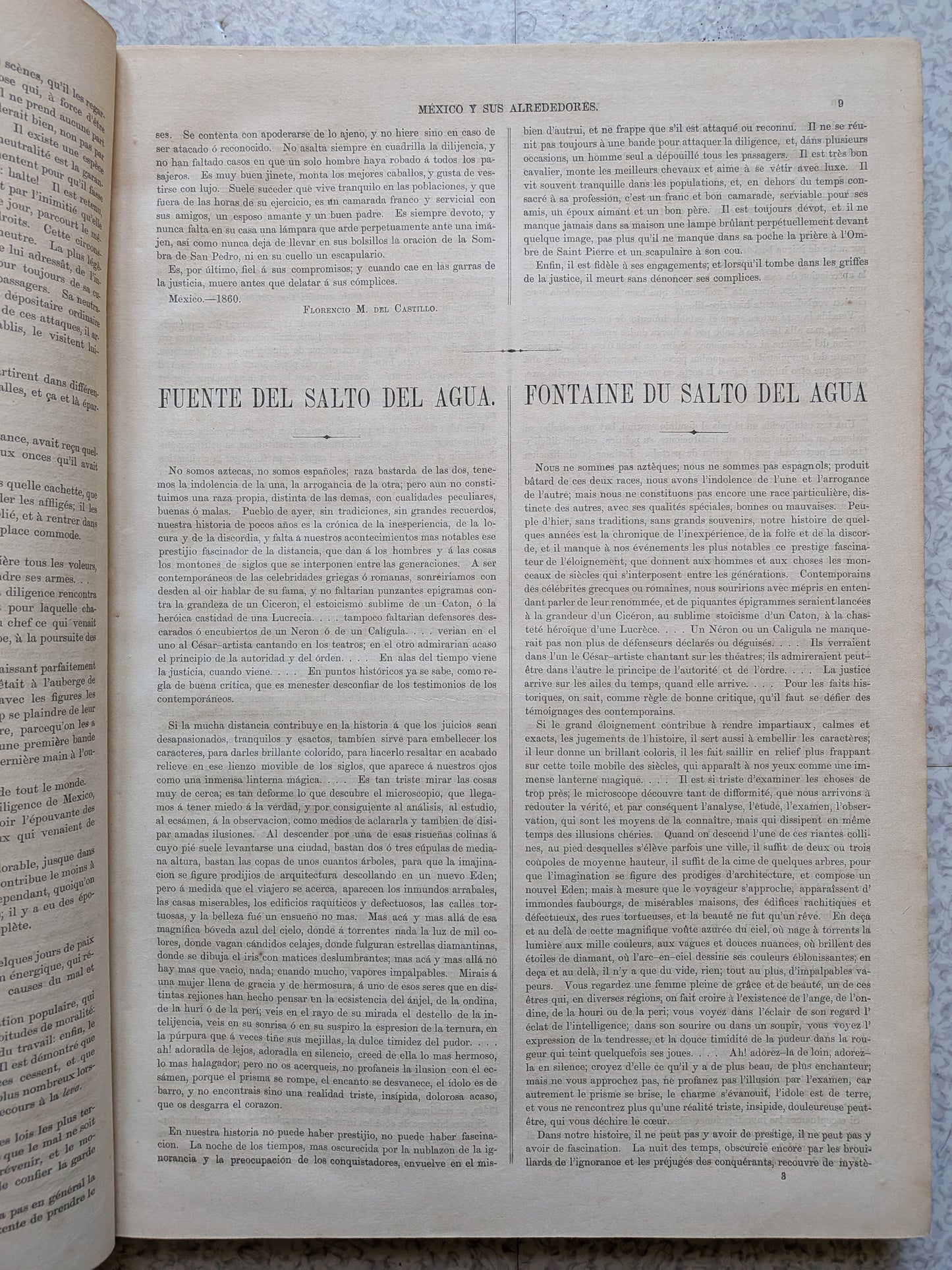 México y sus Alrededores - Colection de monumentos, trajes y paisajes Disbujados al natural y litografiados por los artistas mexicanos - 1864