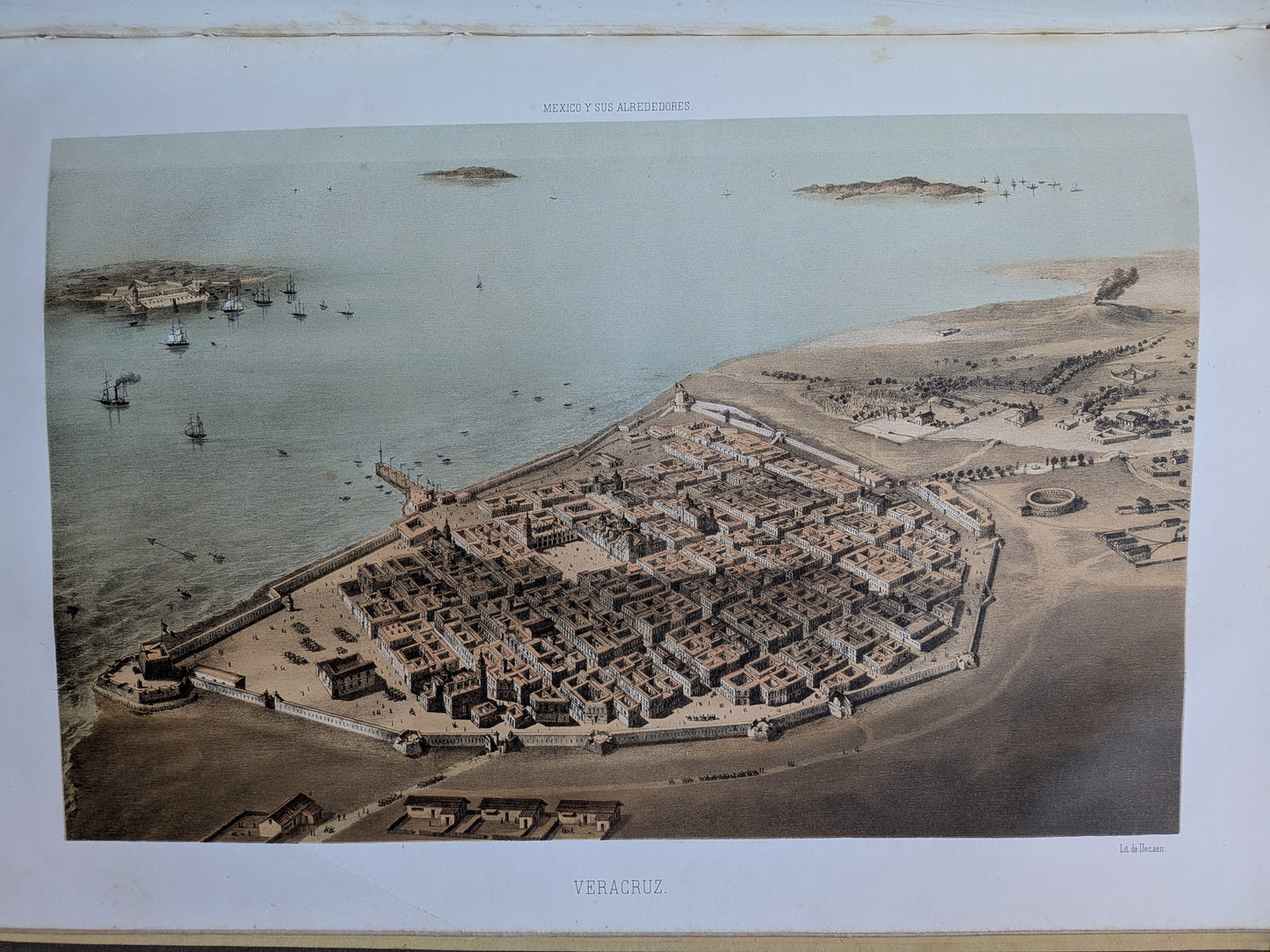 México y sus Alrededores - Colection de monumentos, trajes y paisajes Disbujados al natural y litografiados por los artistas mexicanos - 1864