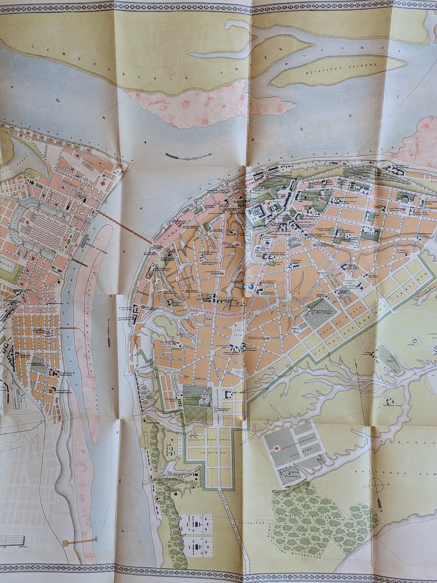 Plan de la ville et de la foire de Nizhny Novgorod - Ilyin - 1896