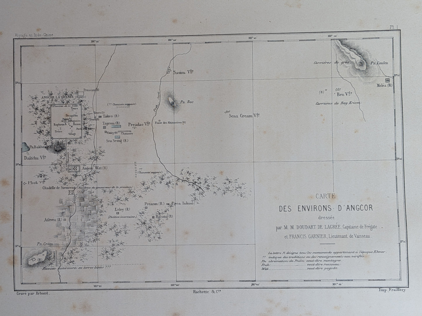 Voyage d'exploration en Indo-Chine effectué pendant les années 1866, 1867 et 1868 - Francis Garnier - Edition originale - Tome 1 - 1873