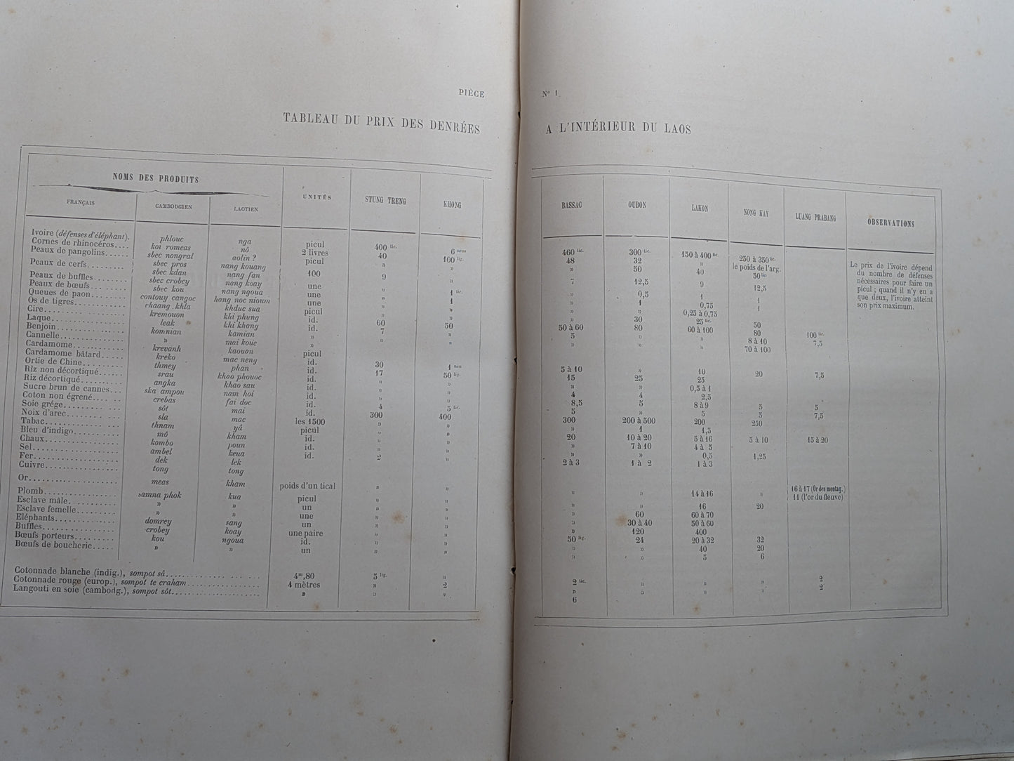 Voyage d'exploration en Indo-Chine effectué pendant les années 1866, 1867 et 1868 - Francis Garnier - Edition originale - Tome 1 - 1873