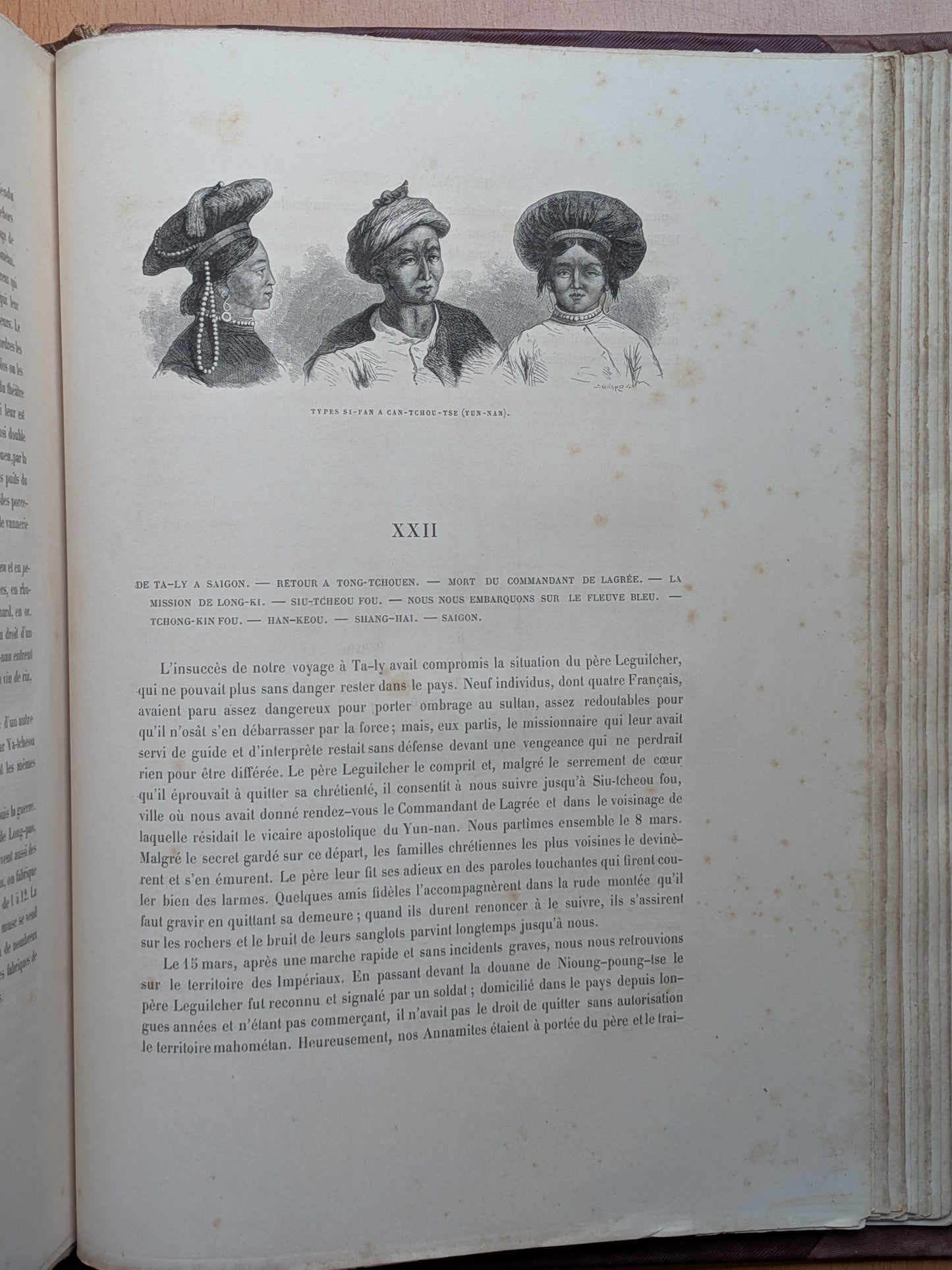 Voyage d'exploration en Indo-Chine effectué pendant les années 1866, 1867 et 1868 - Francis Garnier - Edition originale - Tome 1 - 1873