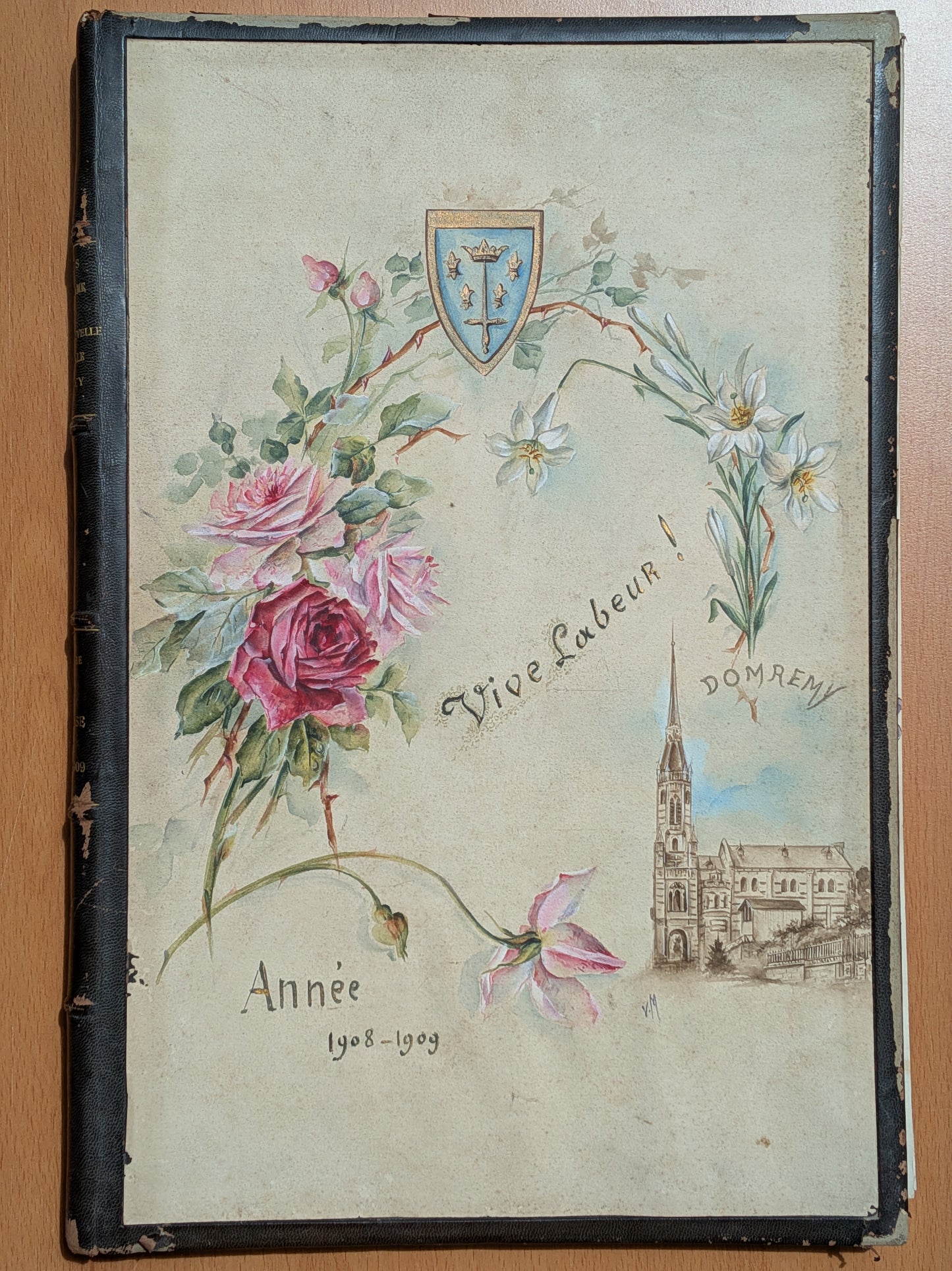 Manuscrit - Histoire de l'église - Notre Dame de Bonne Nouvelle Cathédrale de Nancy - 1909