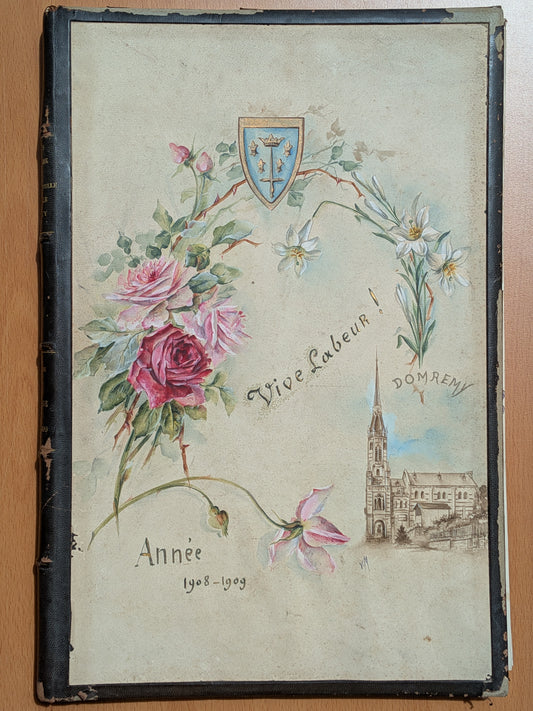Manuscrit - Histoire de l'église - Notre Dame de Bonne Nouvelle Cathédrale de Nancy - 1909