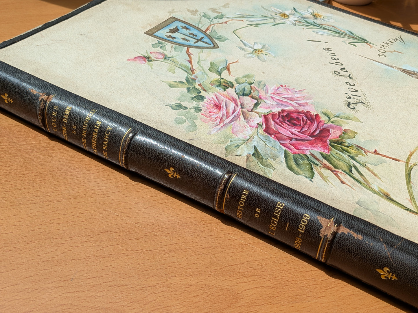 Manuscrit - Histoire de l'église - Notre Dame de Bonne Nouvelle Cathédrale de Nancy - 1909