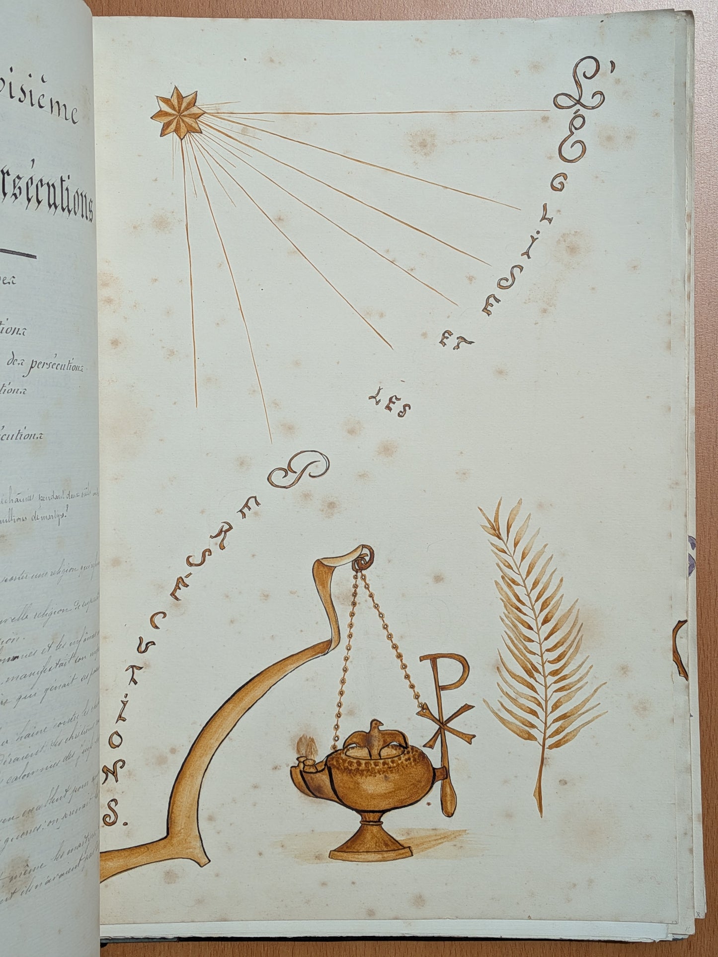 Manuscrit - Histoire de l'église - Notre Dame de Bonne Nouvelle Cathédrale de Nancy - 1909