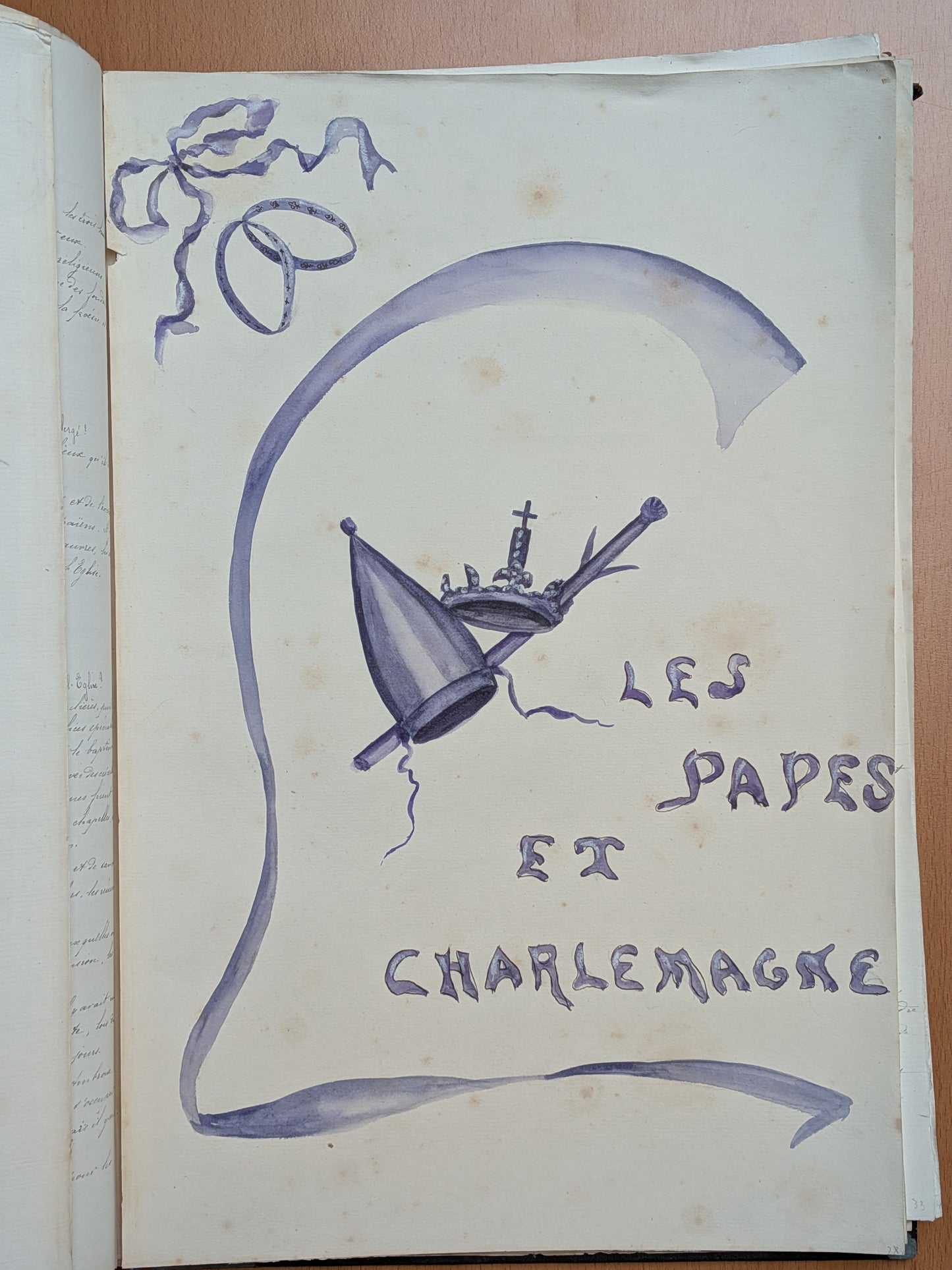 Manuscrit - Histoire de l'église - Notre Dame de Bonne Nouvelle Cathédrale de Nancy - 1909