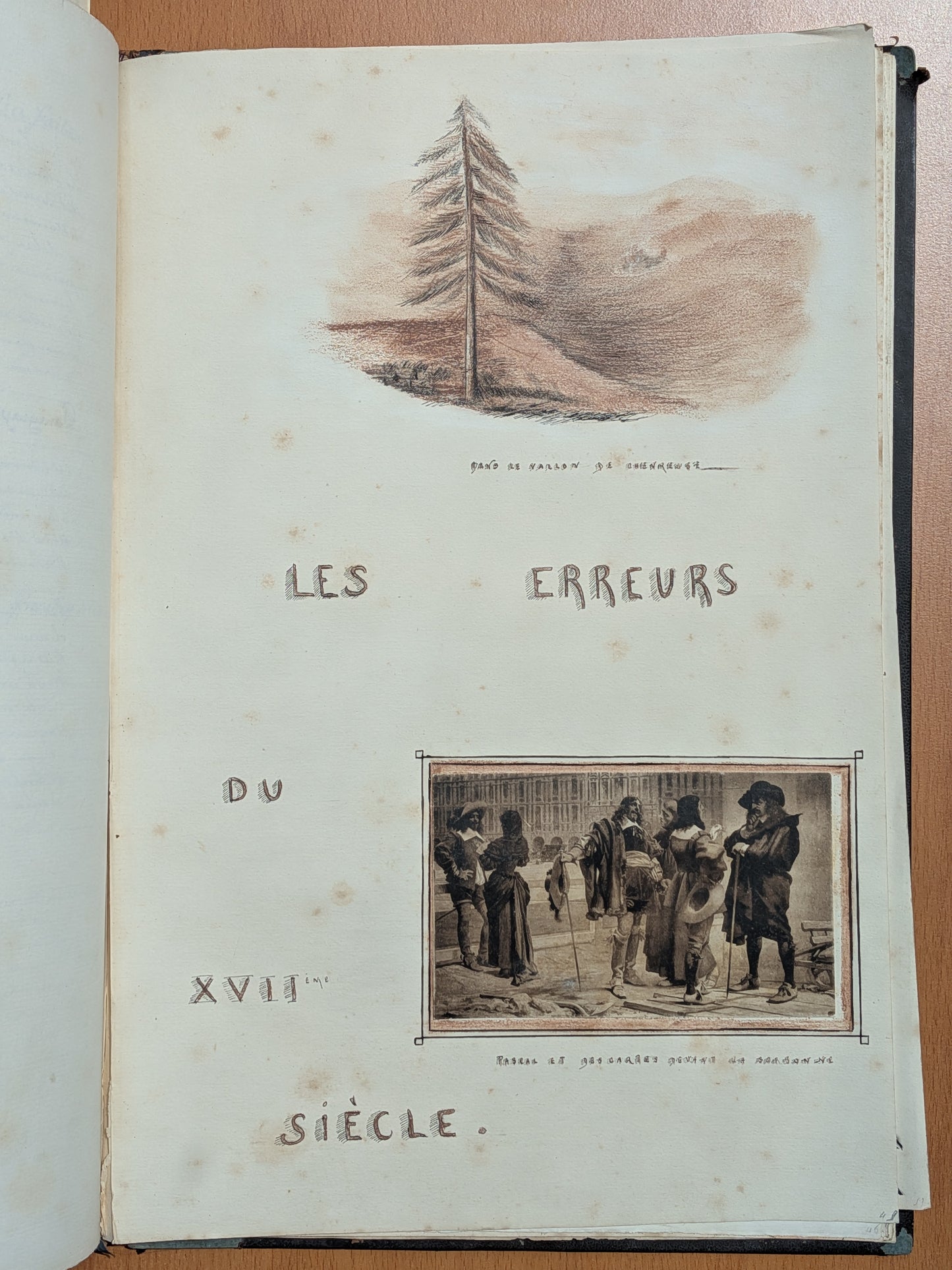 Manuscrit - Histoire de l'église - Notre Dame de Bonne Nouvelle Cathédrale de Nancy - 1909
